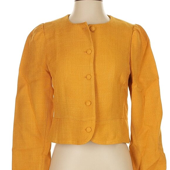 Sezane Editions Fiora Jacket in Sun 36 4 - Picture 3 of 6